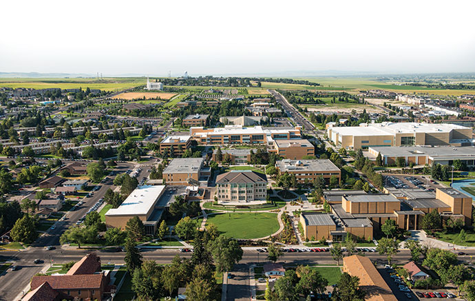 Rexburg Idaho The Millennial Hot Spot Of Idaho Site Selection Magazine   130710 Campus Aerial 059 