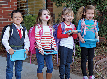 Children in Jenks Public Schools kindergarten and pre-K classes at the Grace Living Center at Jenks.<br />