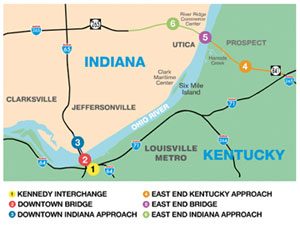 Kentucky-Indiana bridge projects
