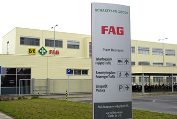 Schaeffler Group's plant in Hungary