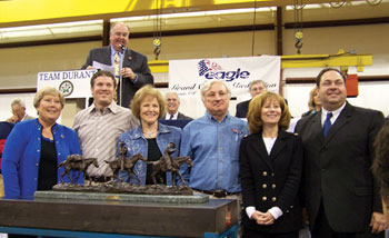 Eagle Suspensions' grand opening ceremony