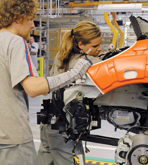Peugeot-Citroën facility in Slovakia