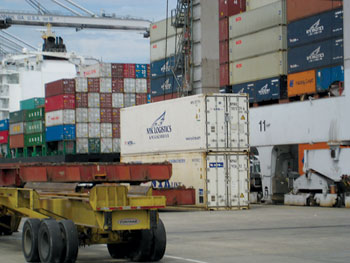 Container ship