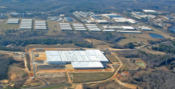 This location supplies all the IKEA stores east of Chicago