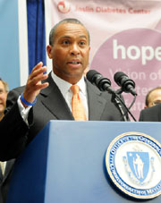 Massachusetts Gov. Deval Patrick