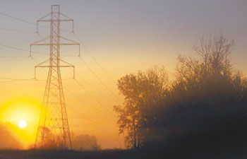 AEP transmission tower