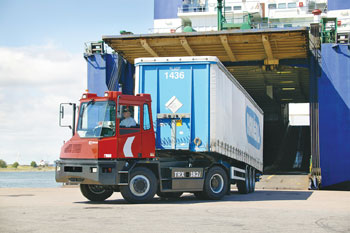 Polish terminal tractor