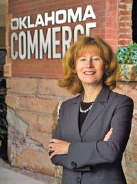 Natalie Shirley, secretary of the Oklahoma Department of Commerce