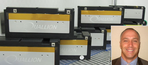 Quallion is the largest maker of lithium-ion battery cells in the U.S.