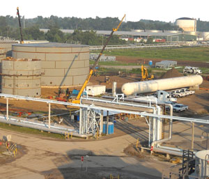 Dynamic Fuels, a joint venture between Syntroleum and Tyson, expects to complete its synthetic fuel plant in Geismar, La., by the end of 2009.