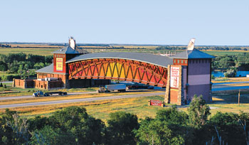 Great Platte River Road Archway in Kearney, Nebraska