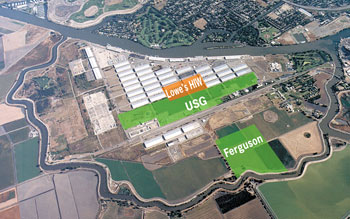 USG's facility at the Port of Stockton