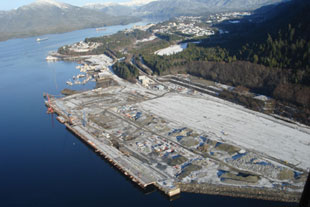 Progress so far at Port of Prince Rupert