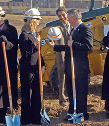 Verizon groundbreaking