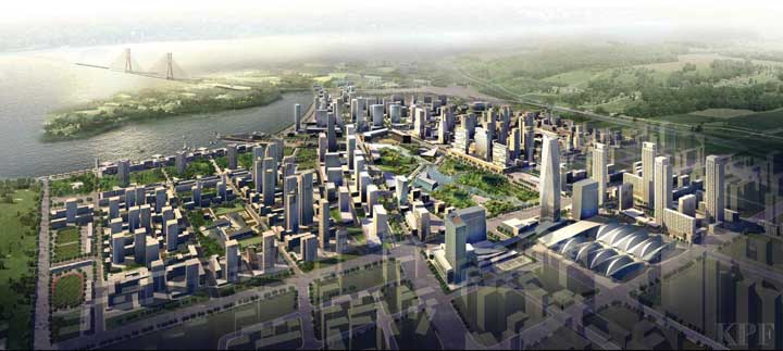 Songdo IBD planned city