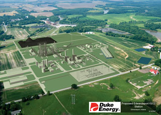 Duke Energy site in Edwardsport, Ind.