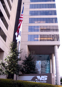 Norfolk Southern's regional HQ in the David R. Goode Building