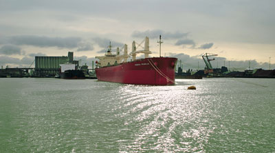 The Maasvlakte 2 project will mean the addition of nearly 5,000 acres (2,000 hectares) of port area to the Port of Rotterdam.