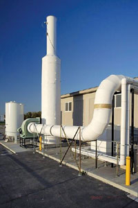 A new silicon tetrafluoride (SiF4) demonstration plant will be inside this building on International Isotopes' Idaho Falls campus.