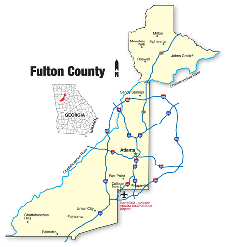 Fulton County Schools Map - World Map