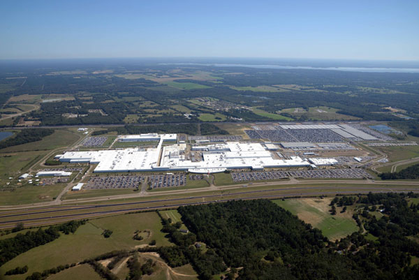 Nissan’s plant in Canton, Mississippi