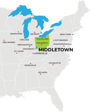 Middleton Map