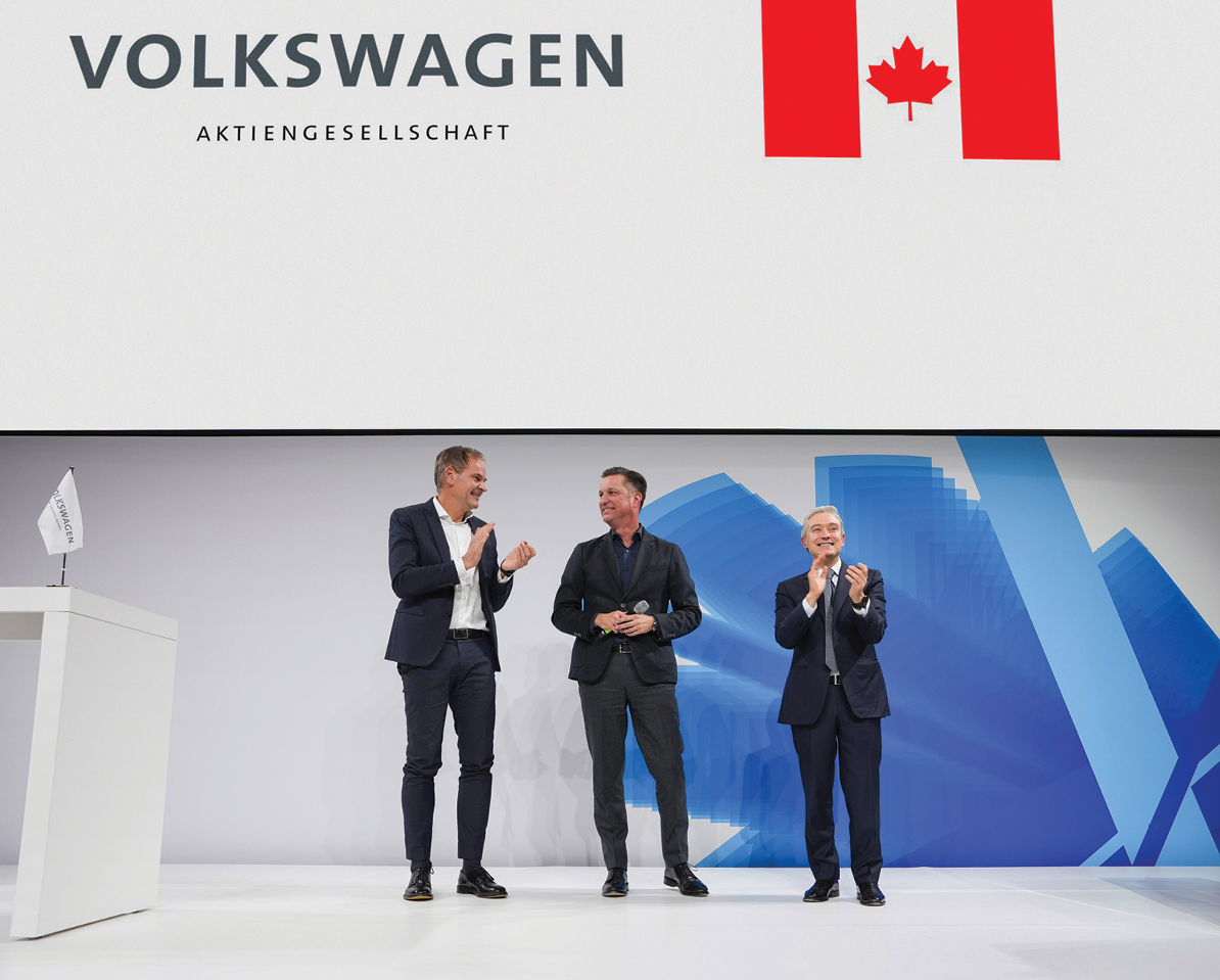 VW’s battery investment in St. Thomas and Ford’s April commitment in Oakville build on a 30-month period that saw $17 billion in automotive investment in Ontario. Photos courtesy of VW and Ford