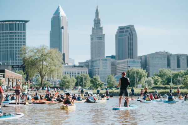 Blazing Paddles Paddlefest in Cleveland