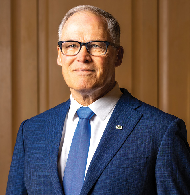 Washington Governor Jay Inslee in his 2023  State of the State Address