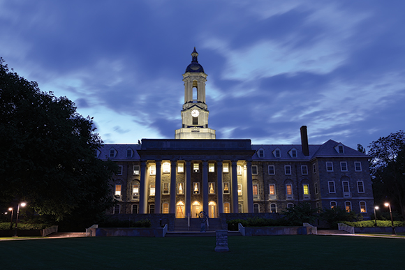 Penn State’s Old Main building