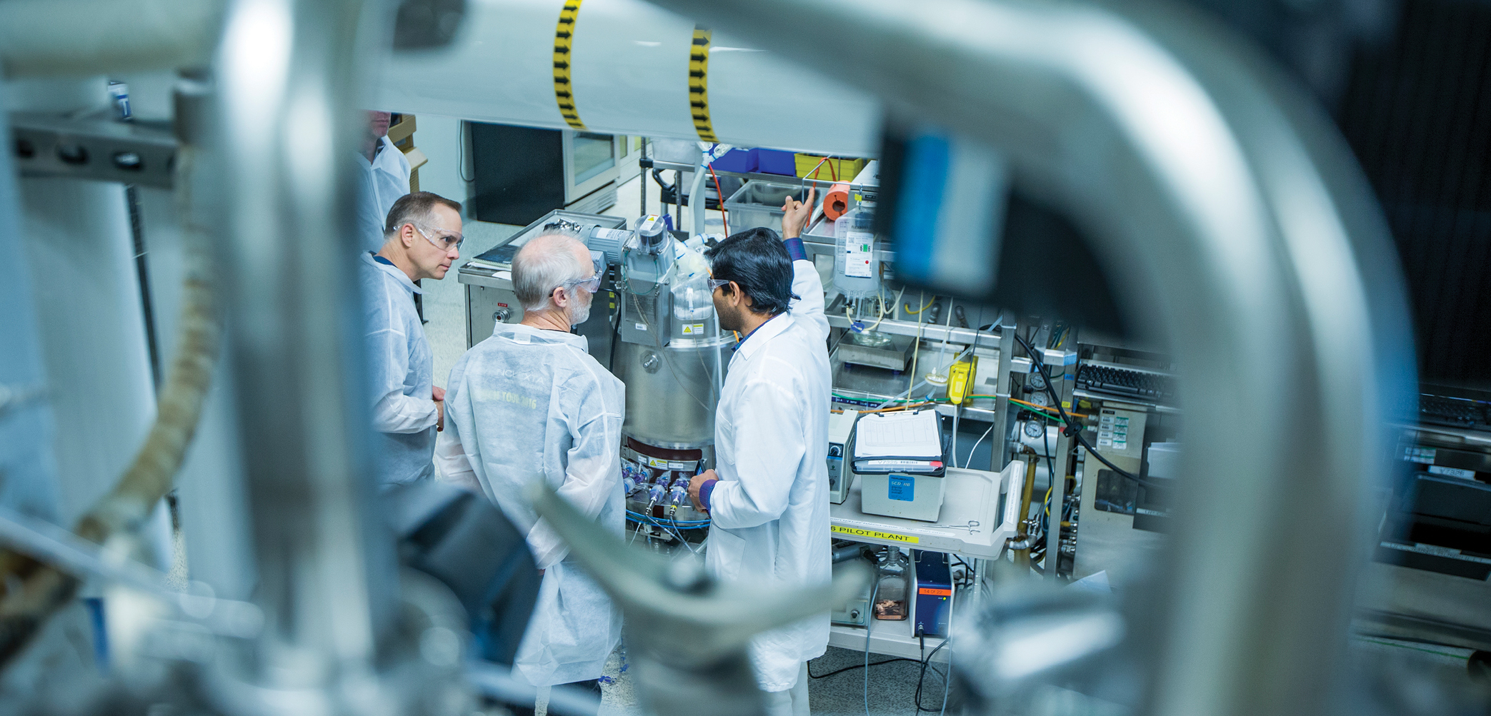 The Roche production lab. Roche’s statement says it plans to hire recent graduates of Ontario’s esteemed STEM institutions for up to 500 full-time roles. Photo courtesy of Roche