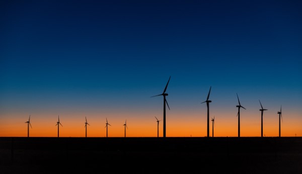 T-bone Wind and Ribeye Wind farms near Dumas, Texas