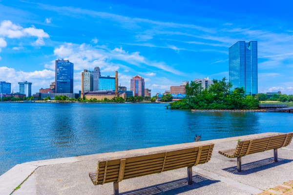 Toledo Skyline and waterfront