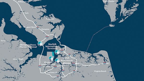 hr port of virginia_map