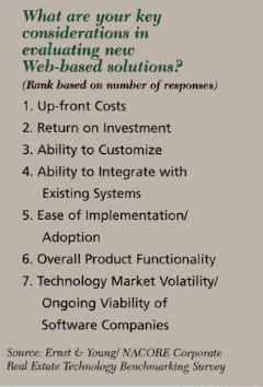 Chart: key considerations