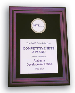 2006 Site Selection Competitiveness Award