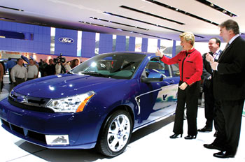 Michigan Gov. Jennifer Granholm at NAIAS