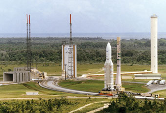 Europe's Spaceport in Kourour, French Guyana