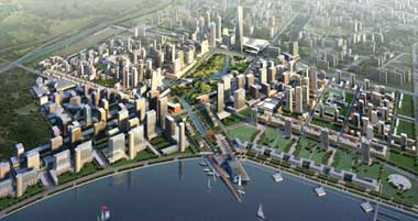 Songdo IBD planned city