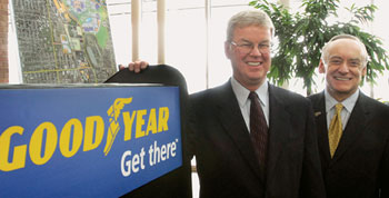 Ohio Lieutenant Governor Lee Fisher and Bob Keegan