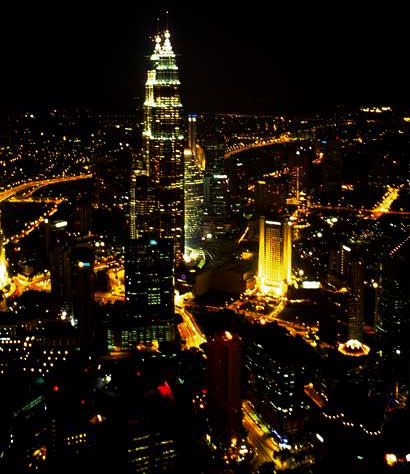 Malaysia at night