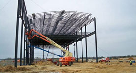 The Spirit AeroSystems facility will open in Kinston in 2010