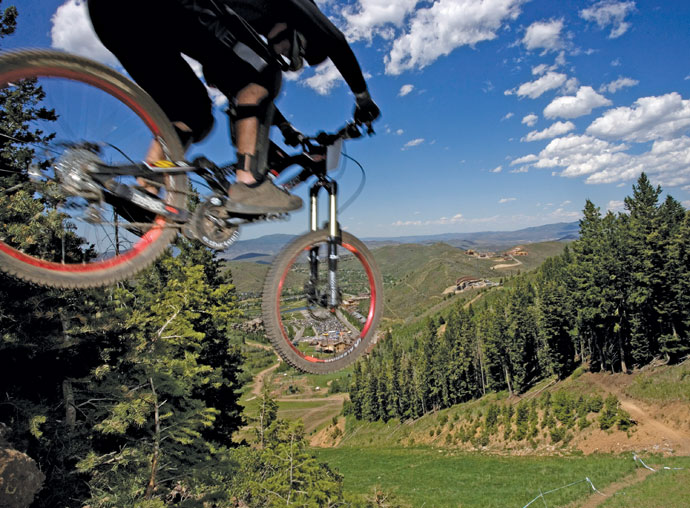 Mountain Biking, Deer Valley Resort, Park City, UT