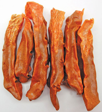 Sweet potato jerky