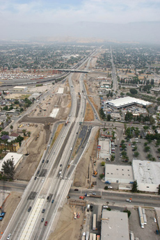 I-215 Construction Thru San Bernardino