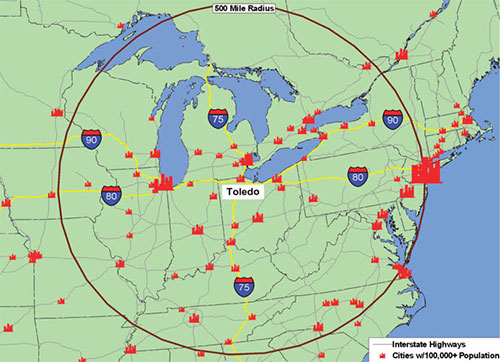 ToledoLocatorMap