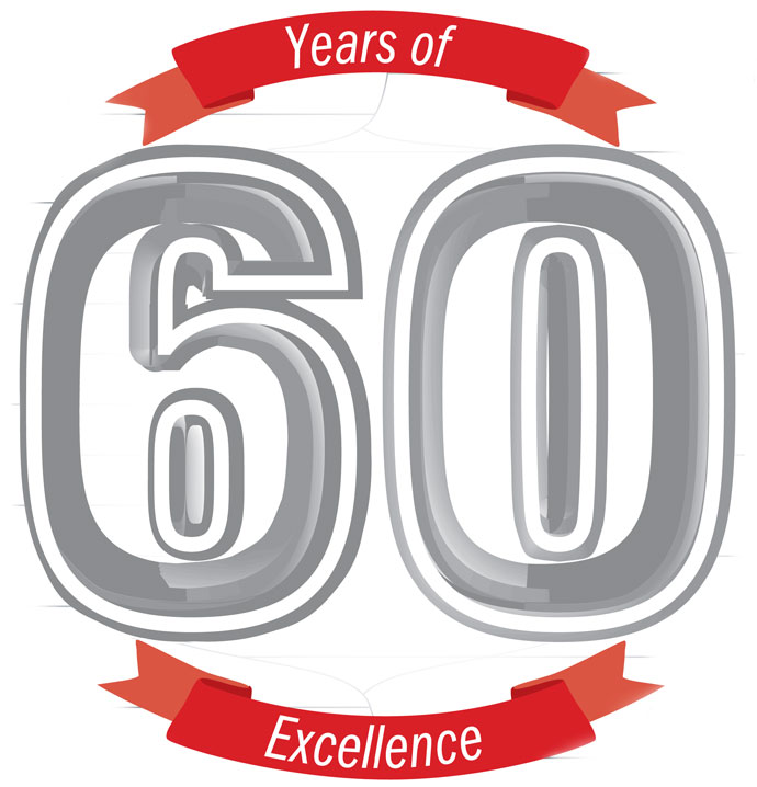 60YearsofExcellence