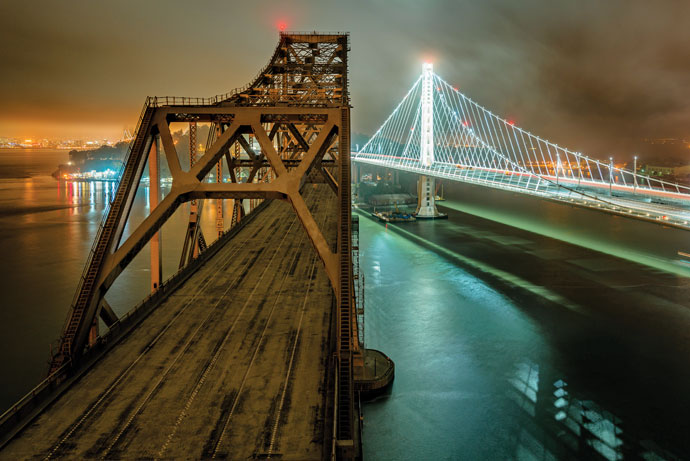 OldNewBayBridges_Burbank