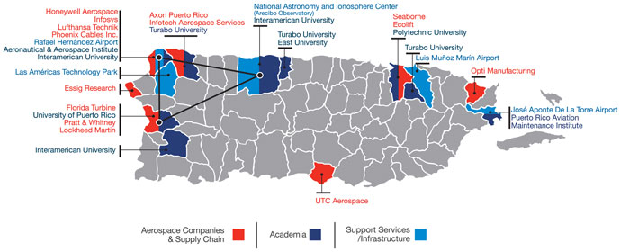 Aerospace Map