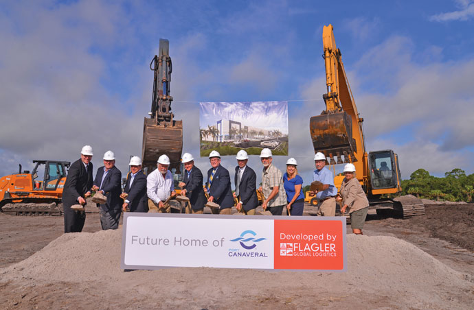 Titus Village Logistics Center Groundbreaking